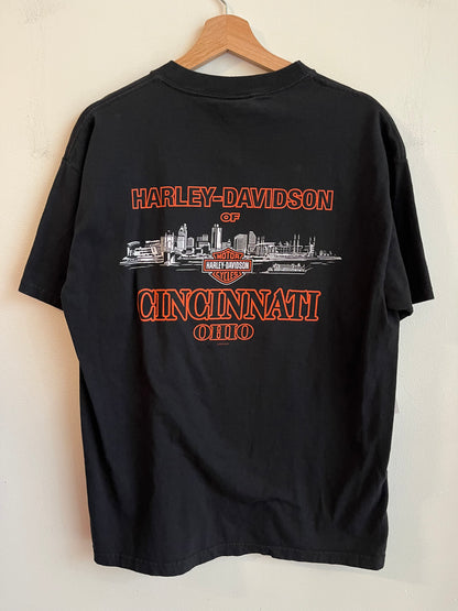 2005 Harley Davidson Cincinnati Ohio Eagle Tee (L)