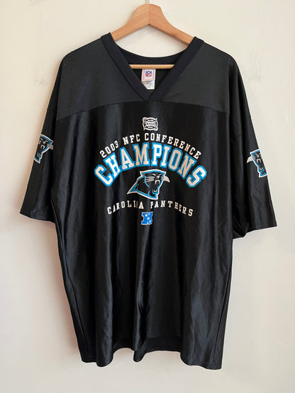 2003 Carolina Panthers Conference Champs Stephen Davis Jersey (XL)