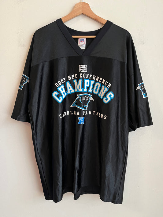 2003 Carolina Panthers Conference Champs Stephen Davis Jersey (XL)