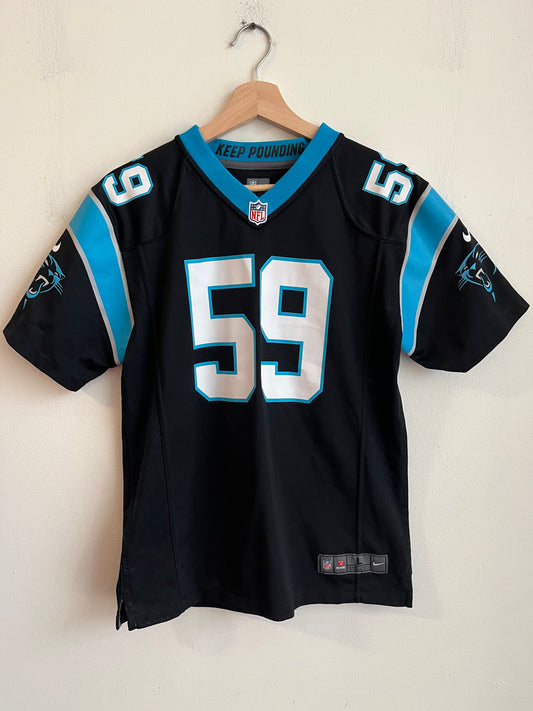 2012 Carolina Panthers Luke Kuechly Nike Home Jersey (Youth L)