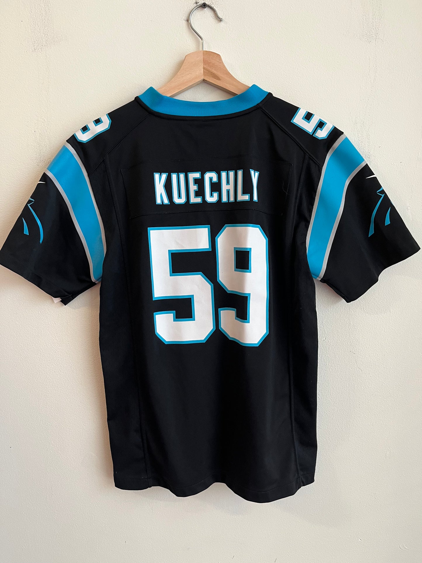 2012 Carolina Panthers Luke Kuechly Nike Home Jersey (Youth L)