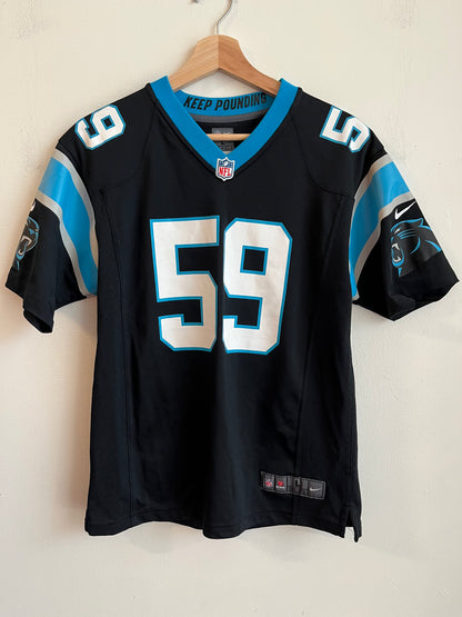 2017 Carolina Panthers Luke Kuechly Home Jersey (Youth L)