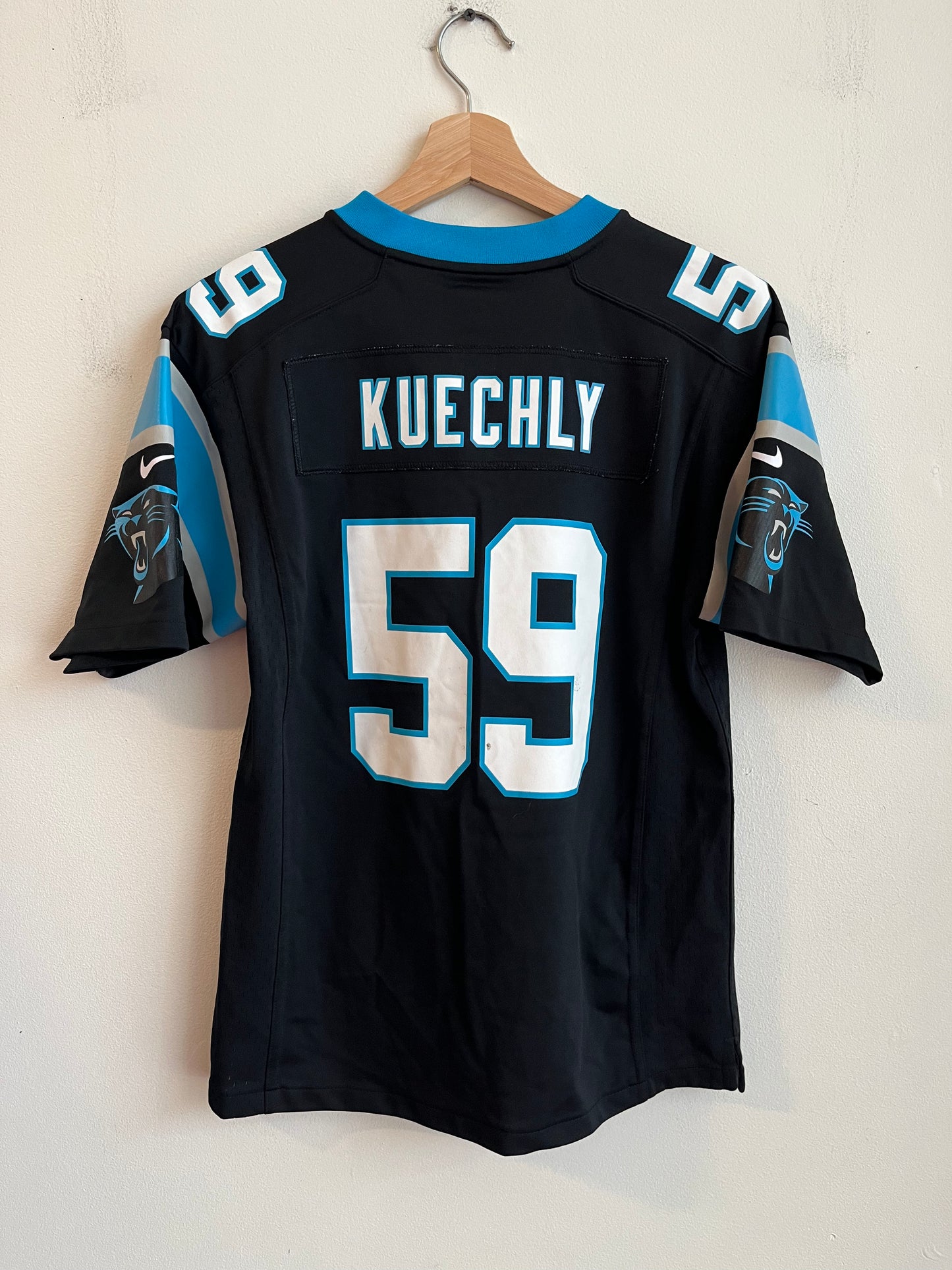 2017 Carolina Panthers Luke Kuechly Home Jersey (Youth L)
