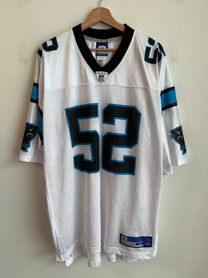 00s Carolina Panthers Jon Beason Away Jersey (XL)