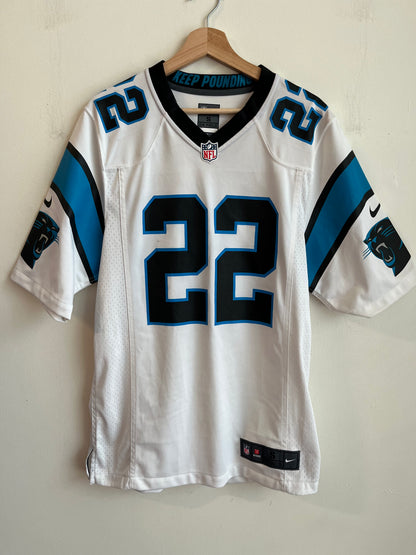 2010s Carolina Panthers Christian McCaffery Away Jersey (S)