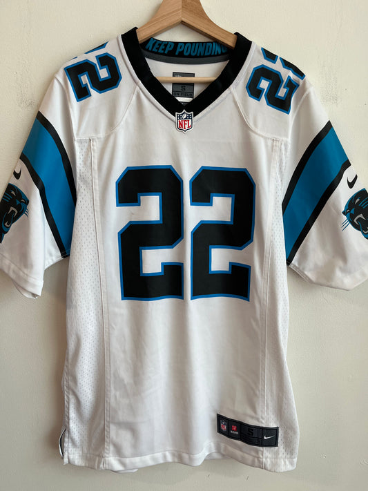2010s Carolina Panthers Christian McCaffery Away Jersey (S)