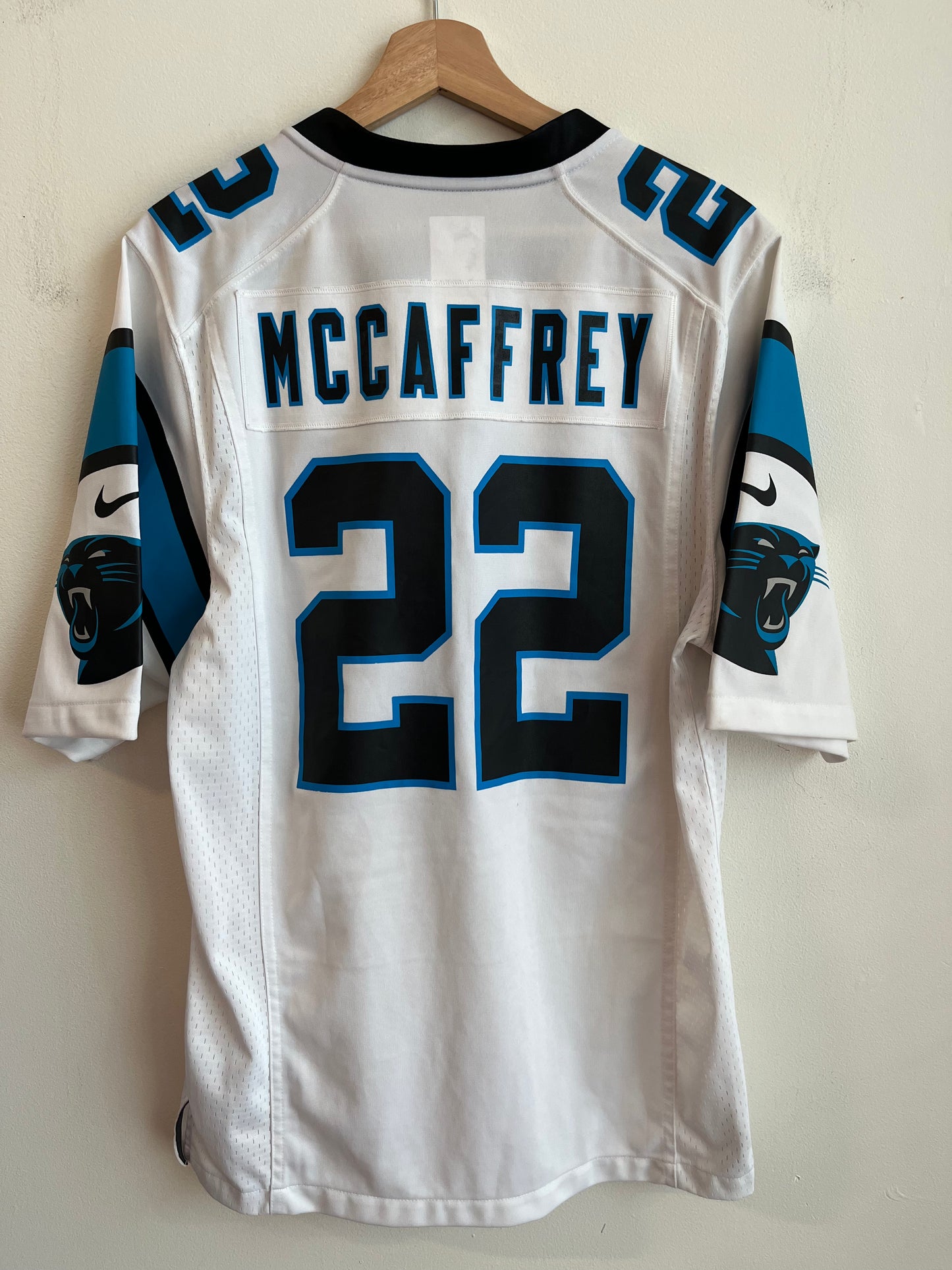 2010s Carolina Panthers Christian McCaffery Away Jersey (S)