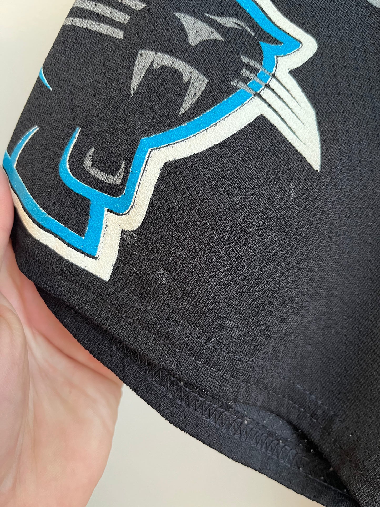 90s Carolina Panthers Kevin Greene Logo 7 Boxy Jersey (XL)