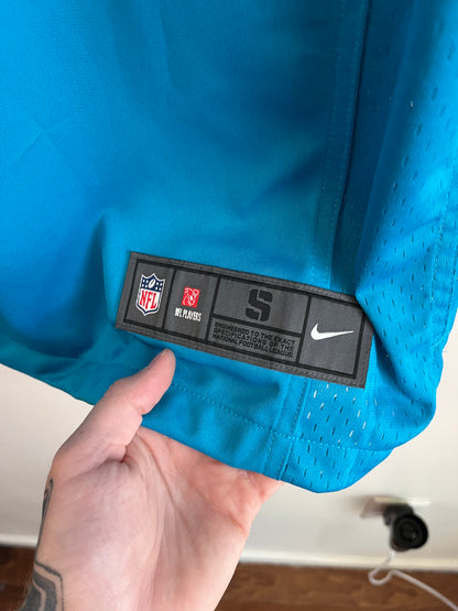 2010s Carolina Panthers Cam Newton Electric Blue Jersey (S)