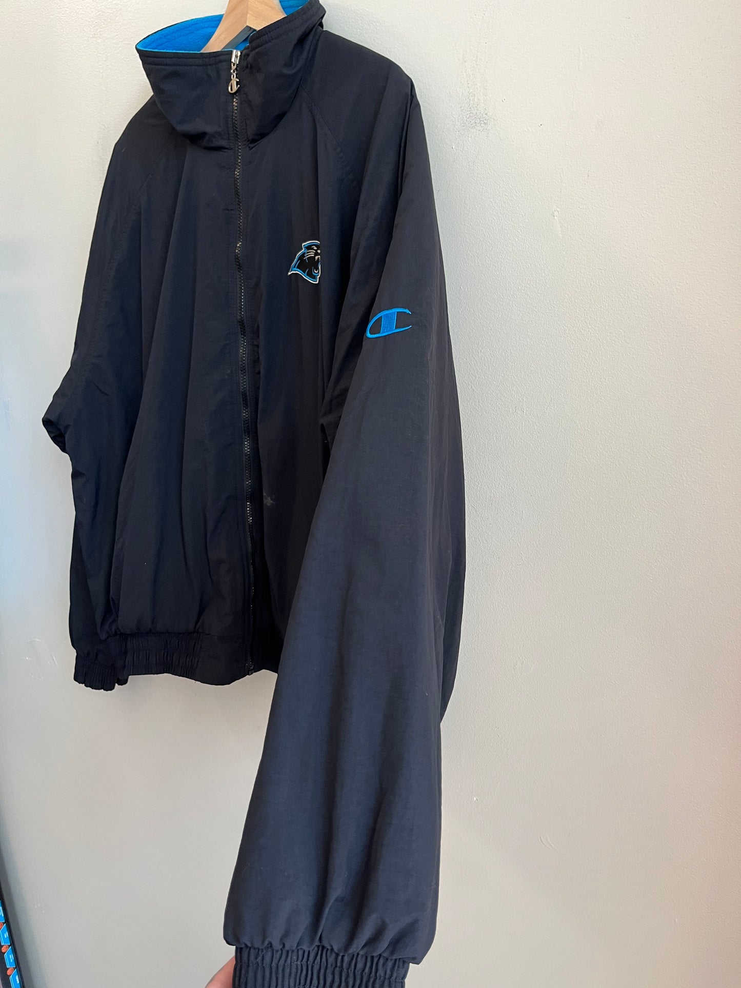 1999 Carolina Panthers Champion Fleece Jacket (XL)