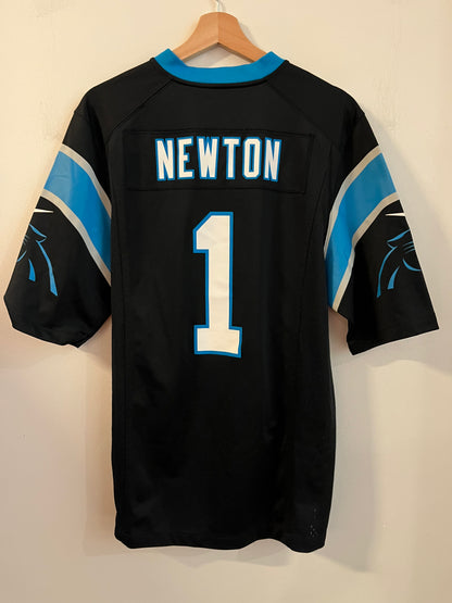 2012 Carolina Panthers Cam Newton Nike Home Jersey (M)