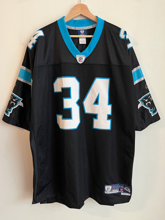 2000s Carolina Panthers DeAngelo Williams Stitched Home Jersey (XXL)