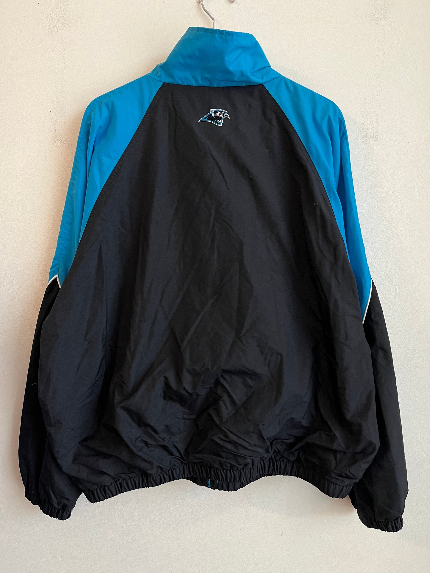 1990s Carolina Panthers Logo Athletic Gameday Two Toned Windbreaker (XL)