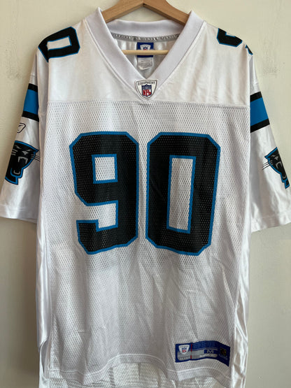 2000s Carolina Panthers Julius Peppers Away Jersey (M)