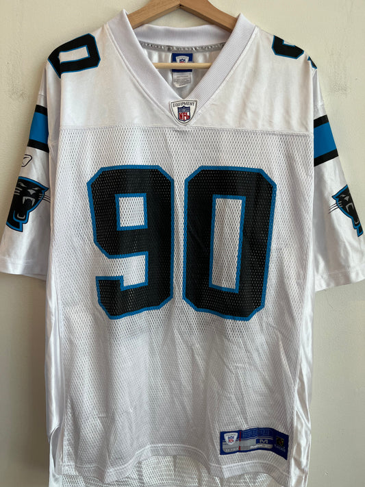 2000s Carolina Panthers Julius Peppers Away Jersey (M)