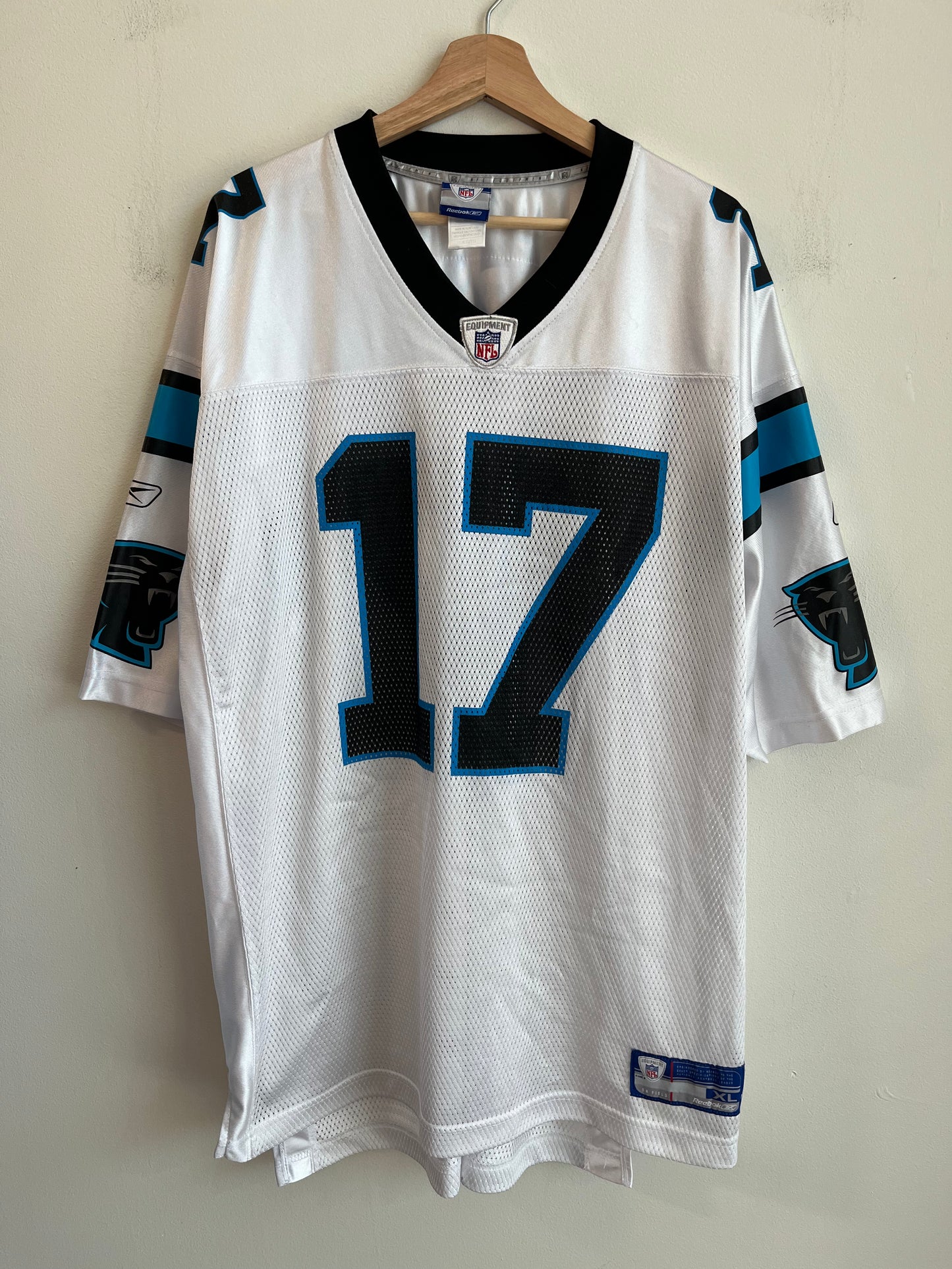 2000s Carolina Panthers Jake Delhomme Away Jersey (XL)