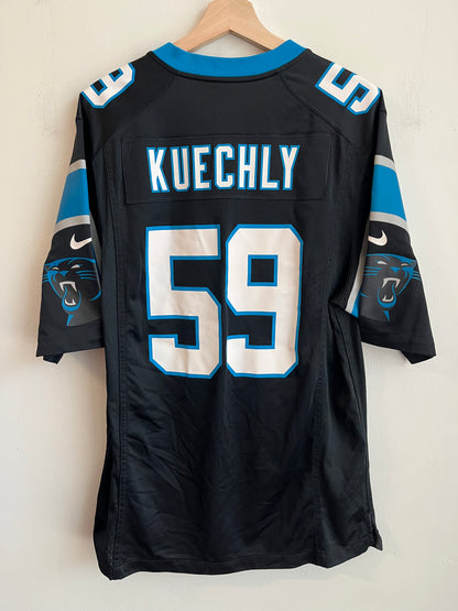 2010s Carolina Panthers Luke Kuechly Nike Home Jersey (M)