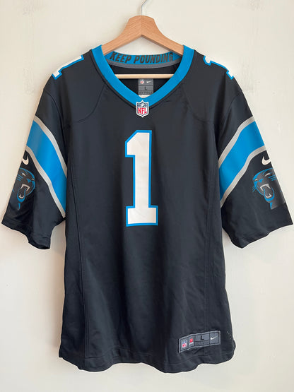 2010s Carolina Panthers Cam Newton Home Jersey (L)