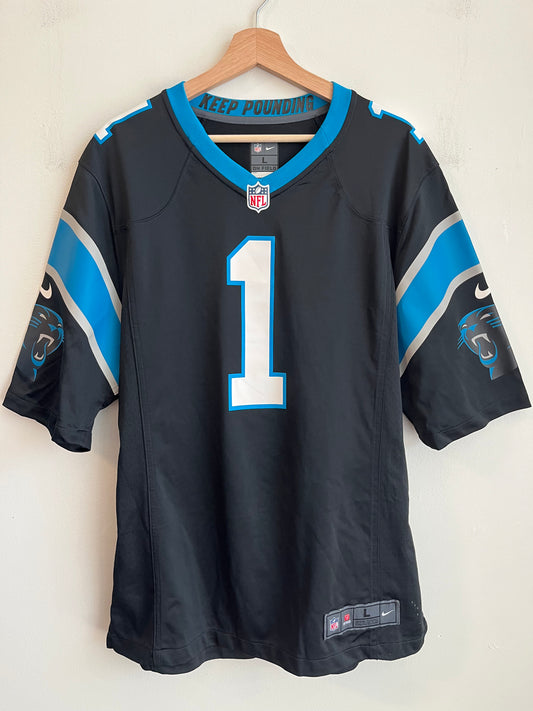 2010s Carolina Panthers Cam Newton Home Jersey (L)