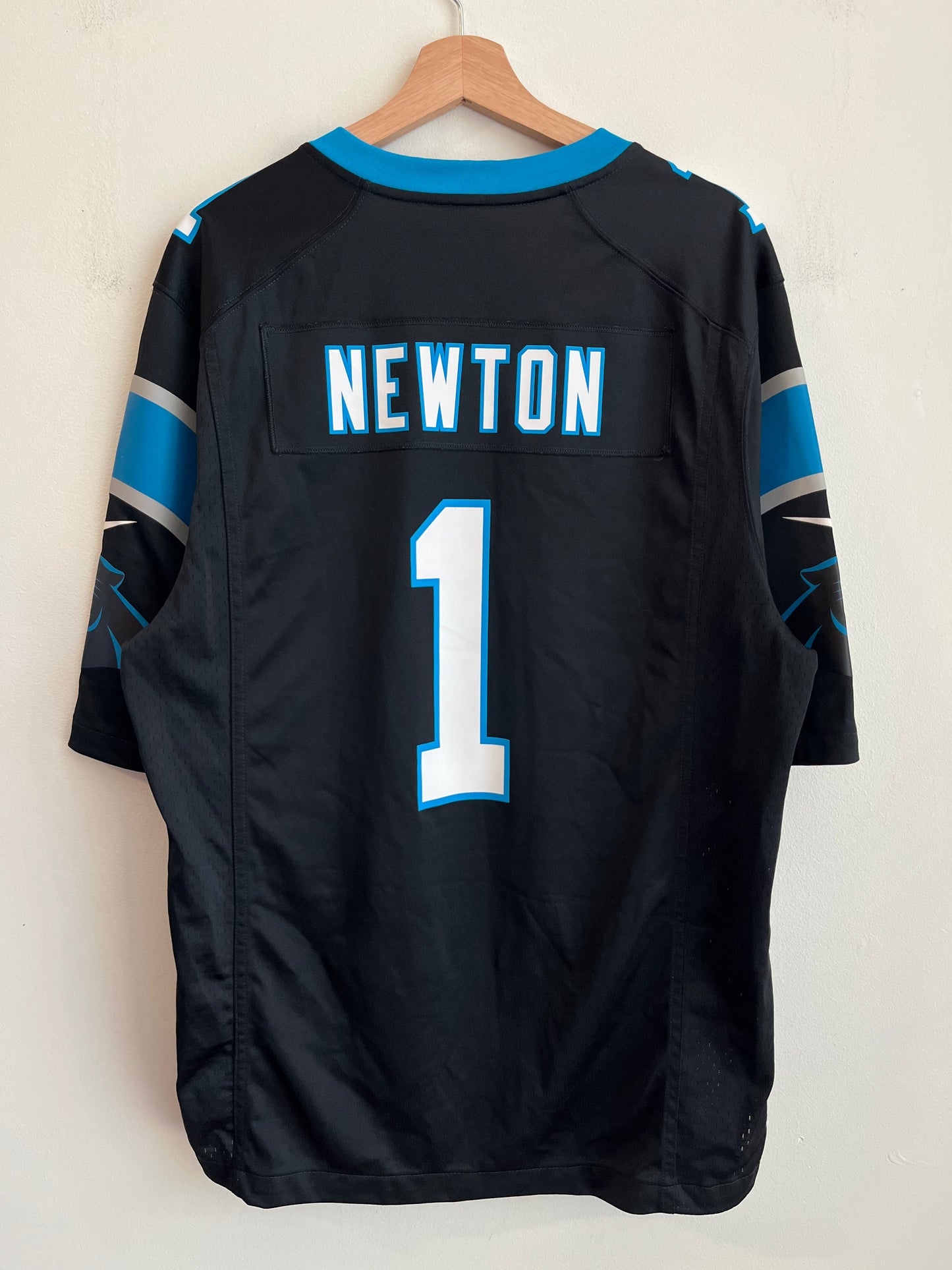 2010s Carolina Panthers Cam Newton Home Jersey (L)