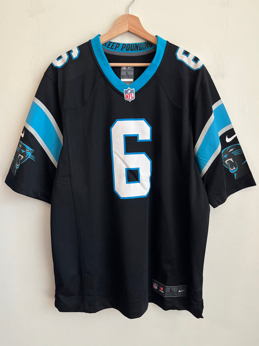 2022 Carolina Panthers Baker Mayfield Home Jersey (L)
