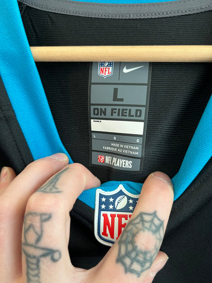 2022 Carolina Panthers Baker Mayfield Home Jersey (L)