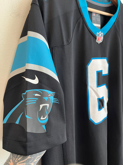 2022 Carolina Panthers Baker Mayfield Home Jersey (L)