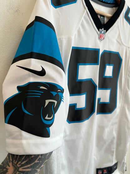 2016 Carolina Panthers Luke Kuechly Away Deadstock Jersey (S)