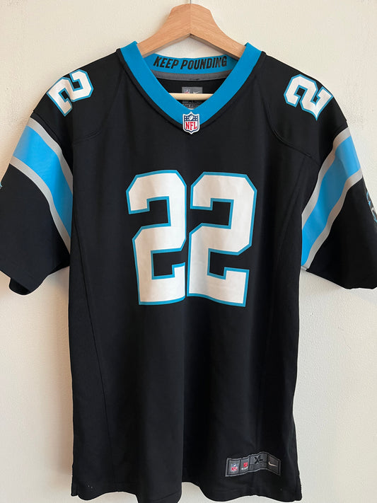 2017 Carolina Panthers Christian McCaffery Nike Home Jersey (Youth XL)
