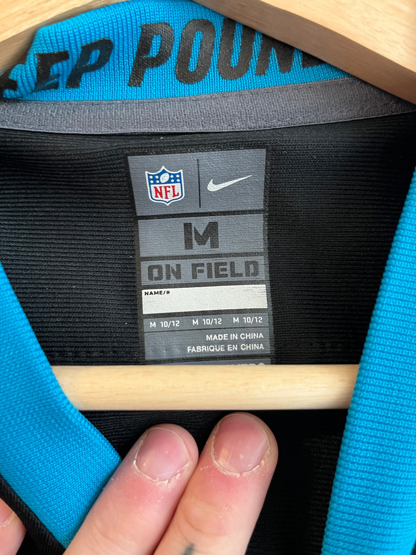 2016 Carolina Panthers Christian McCaffery Nike Home Jersey (Youth M)