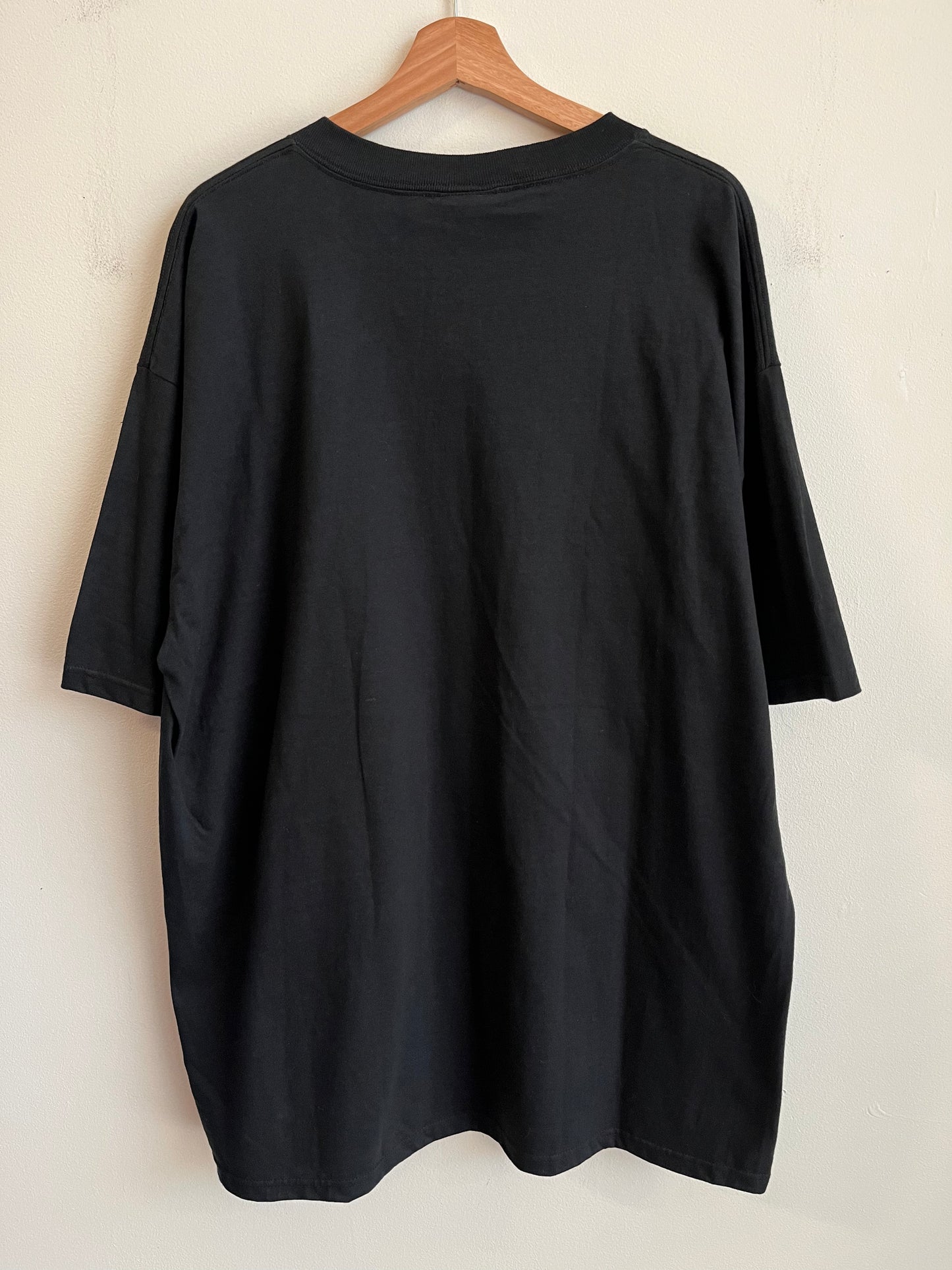 2004 Panthers v Patriots Black SB XXXVIII Tee (XL)