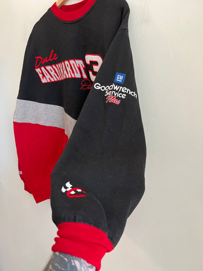 90s Nascar Dale Earnhardt Multi Color Crewneck (L)