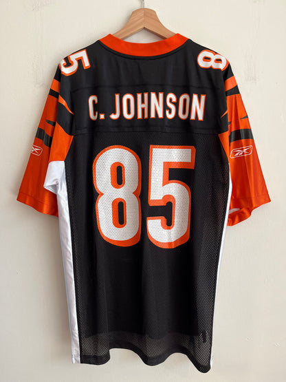 00s Cincinnati Bengals Chad Johnson Reebok Jersey (M)