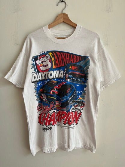 1998 Nascar Dale Earnhardt Daytona 500 Champion Tee (L)