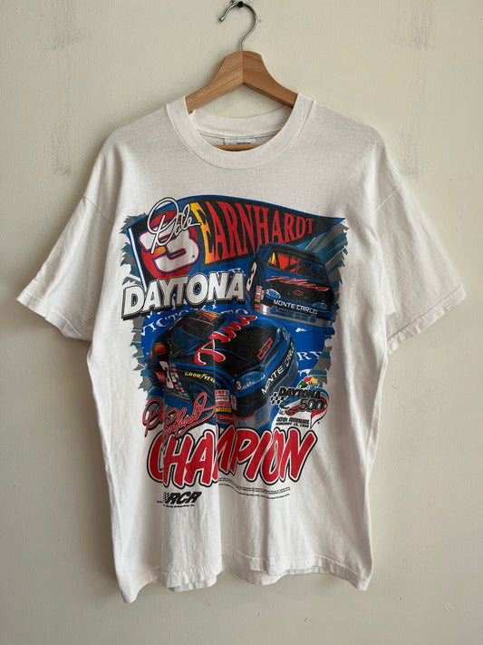1998 Nascar Dale Earnhardt Daytona 500 Champion Tee (L)