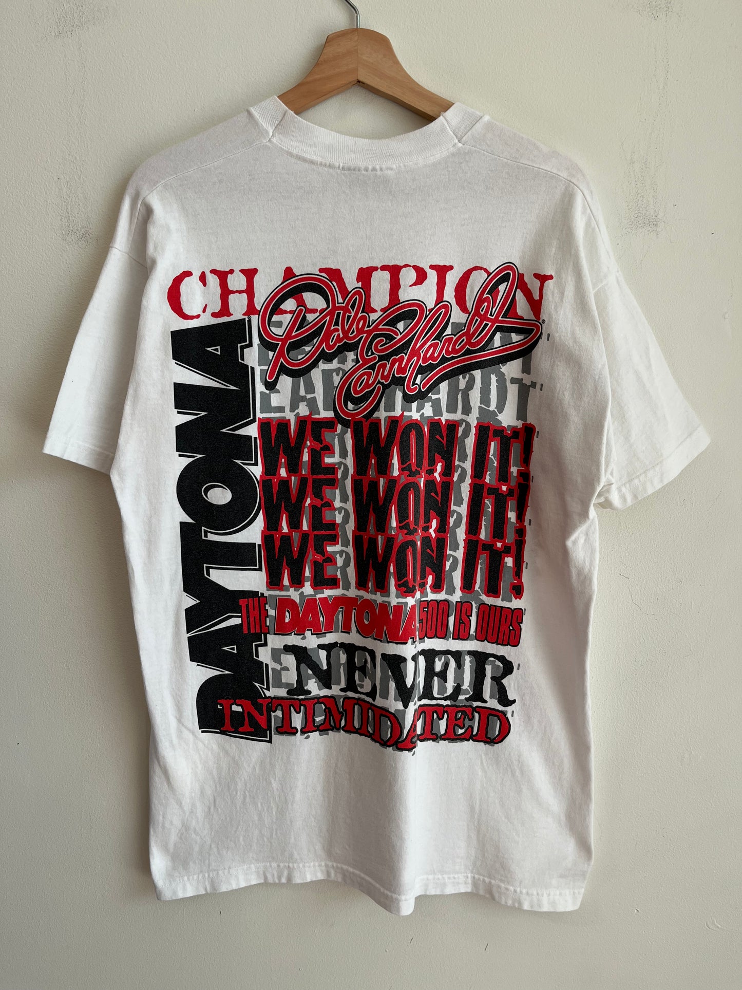 1998 Nascar Dale Earnhardt Daytona 500 Champion Tee (L)