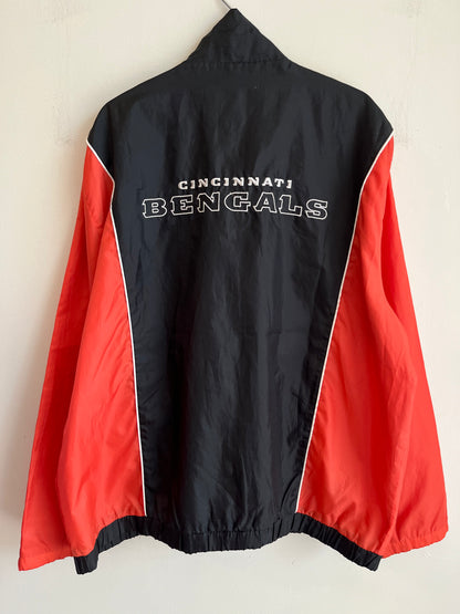 00s Cincinnati Bengals Two Tone NFL Windbreaker (XL)