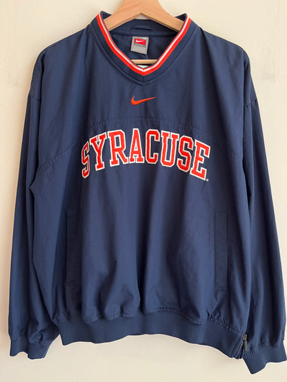 00s Syracuse University Nike Center Swoosh Windbreaker (M)