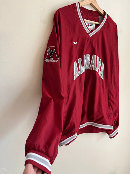 90s Alabama Reebok Maroon Windbreaker (L)