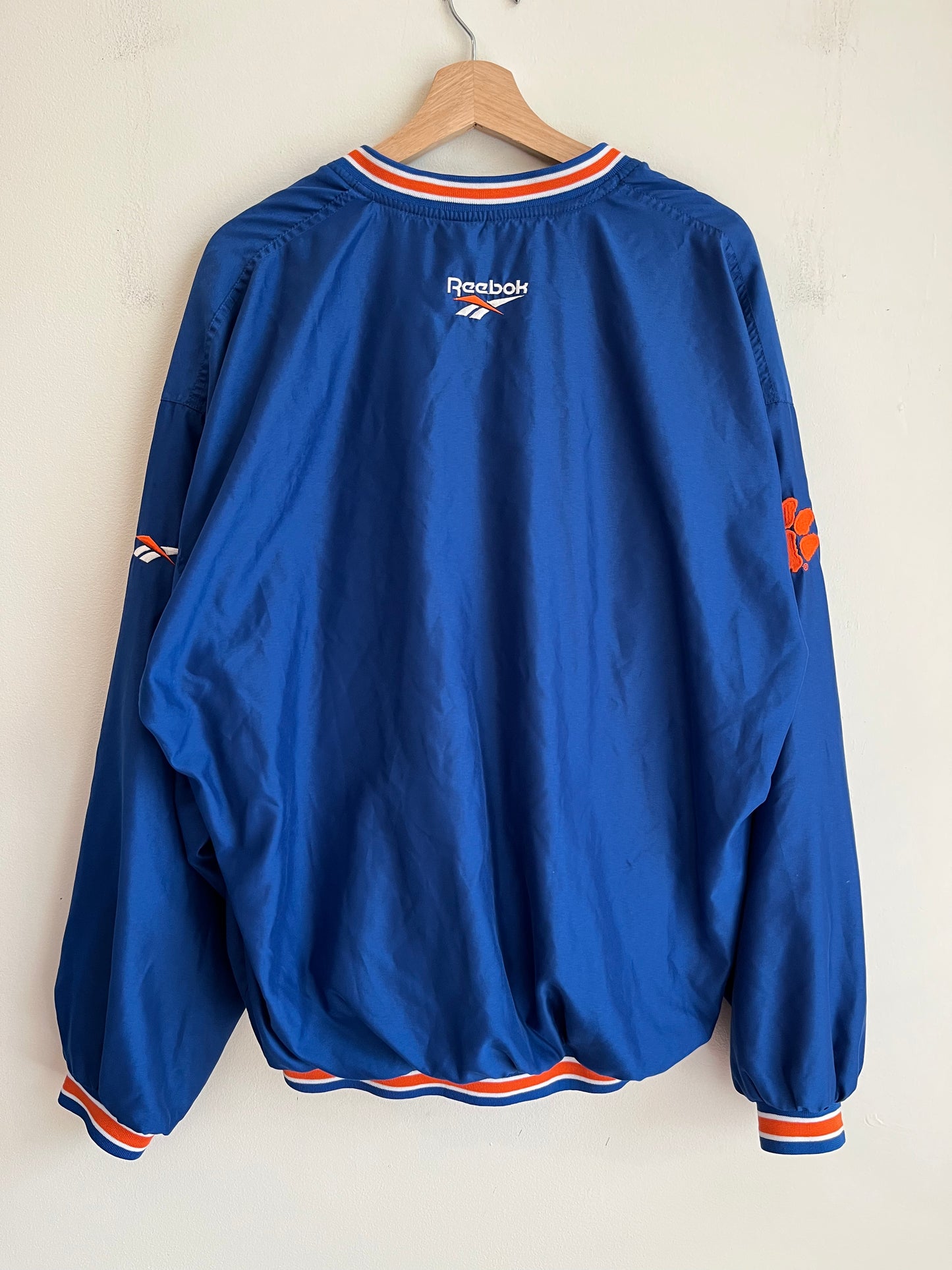 90s Clemson University Reebok Windbreaker (XL)