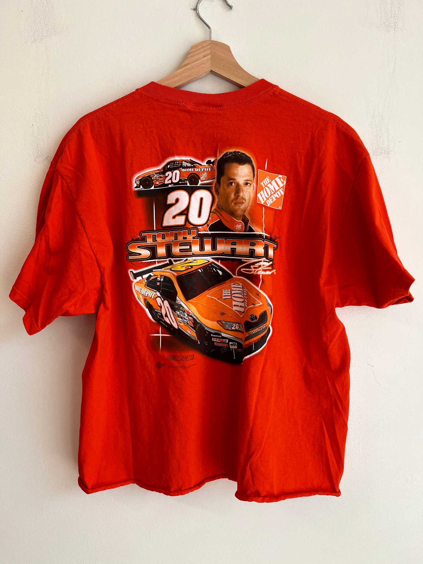 2008 Tony Stewart Nascar Cropped Tee (XL)