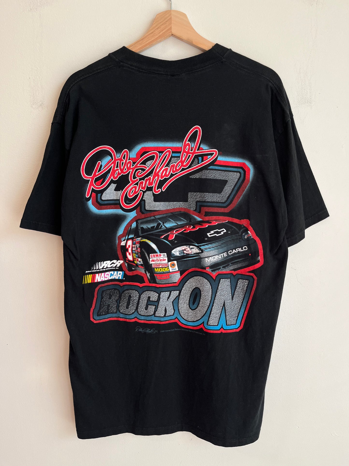 90s Nascar Dale Earnhardt "Rock On" Tee (L)