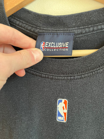 00s Charlotte Bobcats Navy Tee (L)