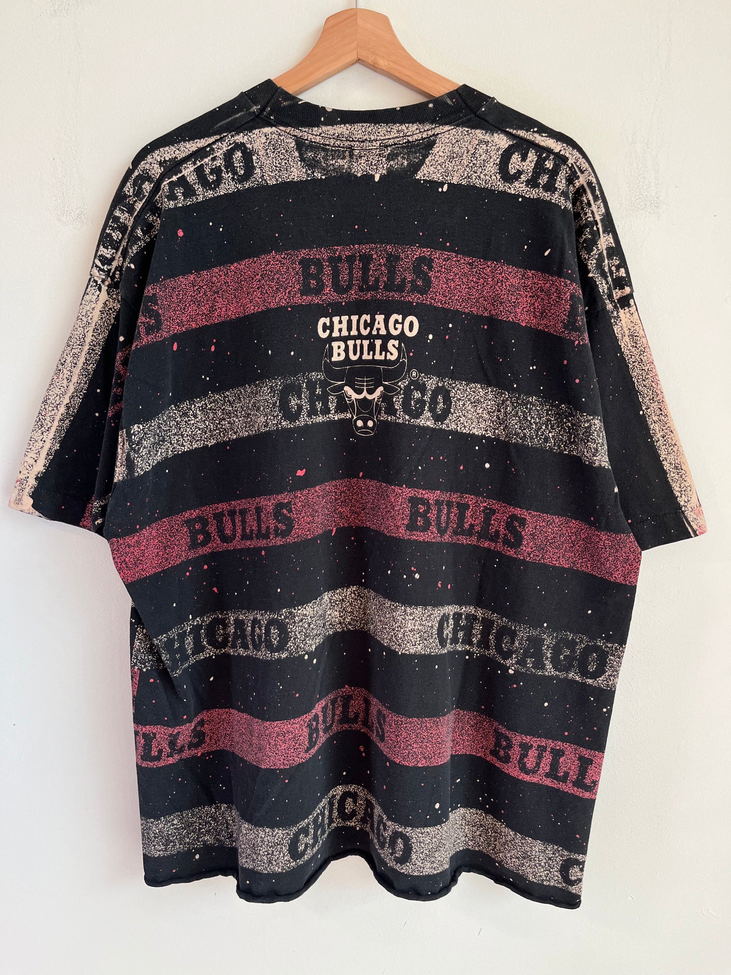 90s Chicago Bulls Salem AOP Cropped Tee (XXL)