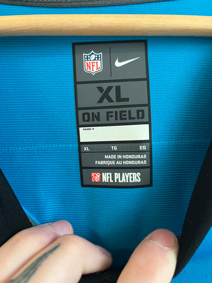 2018 Carolina Panthers Christian McCaffery Electric Blue Jersey (XL)