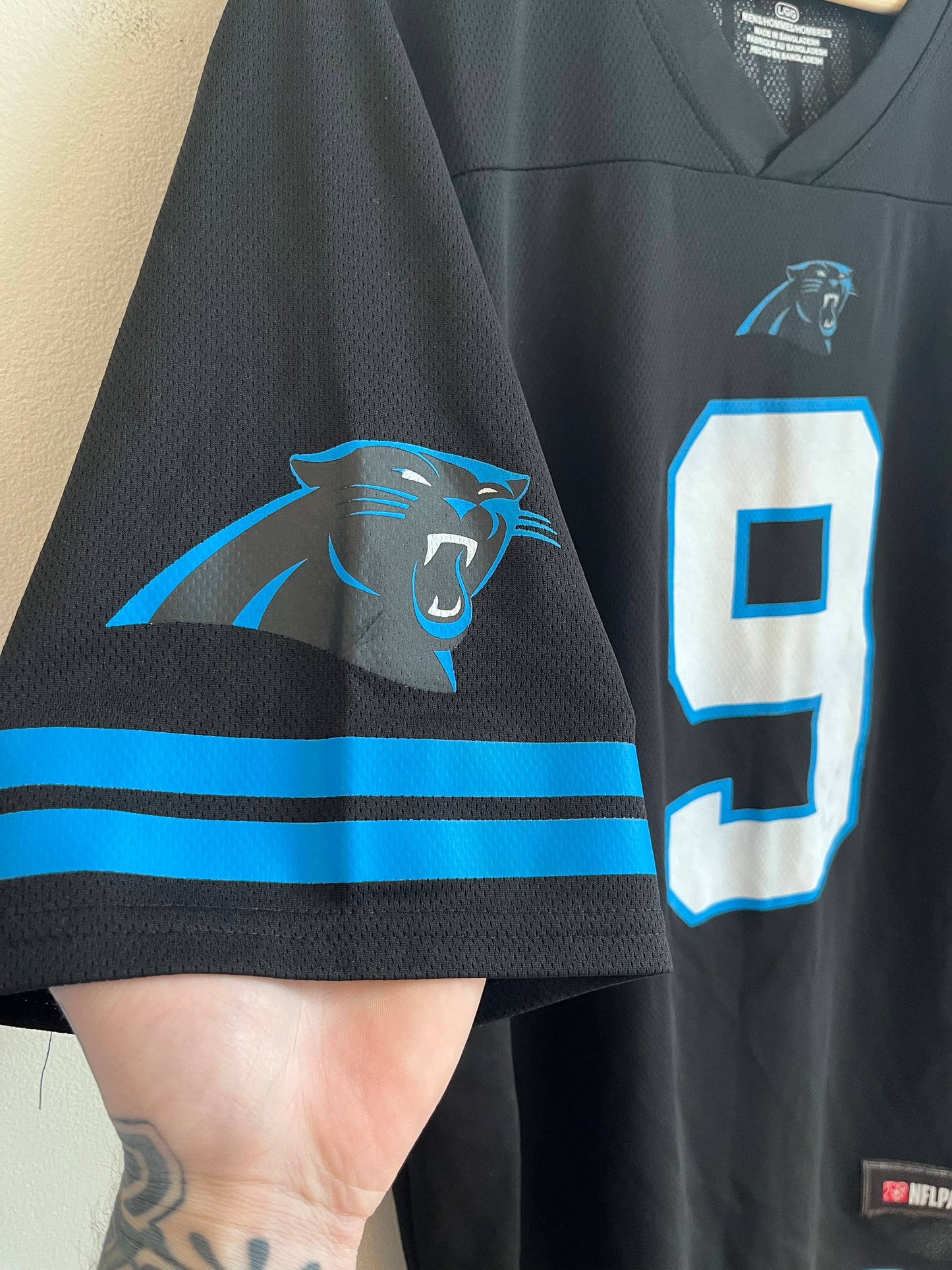 00s Carolina Panthers Bryce Young NFLPA Jersey (L)