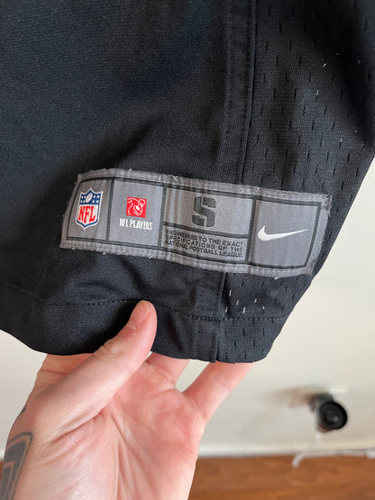 2012 Carolina Panthers DeAngelo Williams Cracked Nike Home Jersey (S)