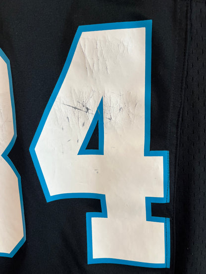 2012 Carolina Panthers DeAngelo Williams Cracked Nike Home Jersey (S)