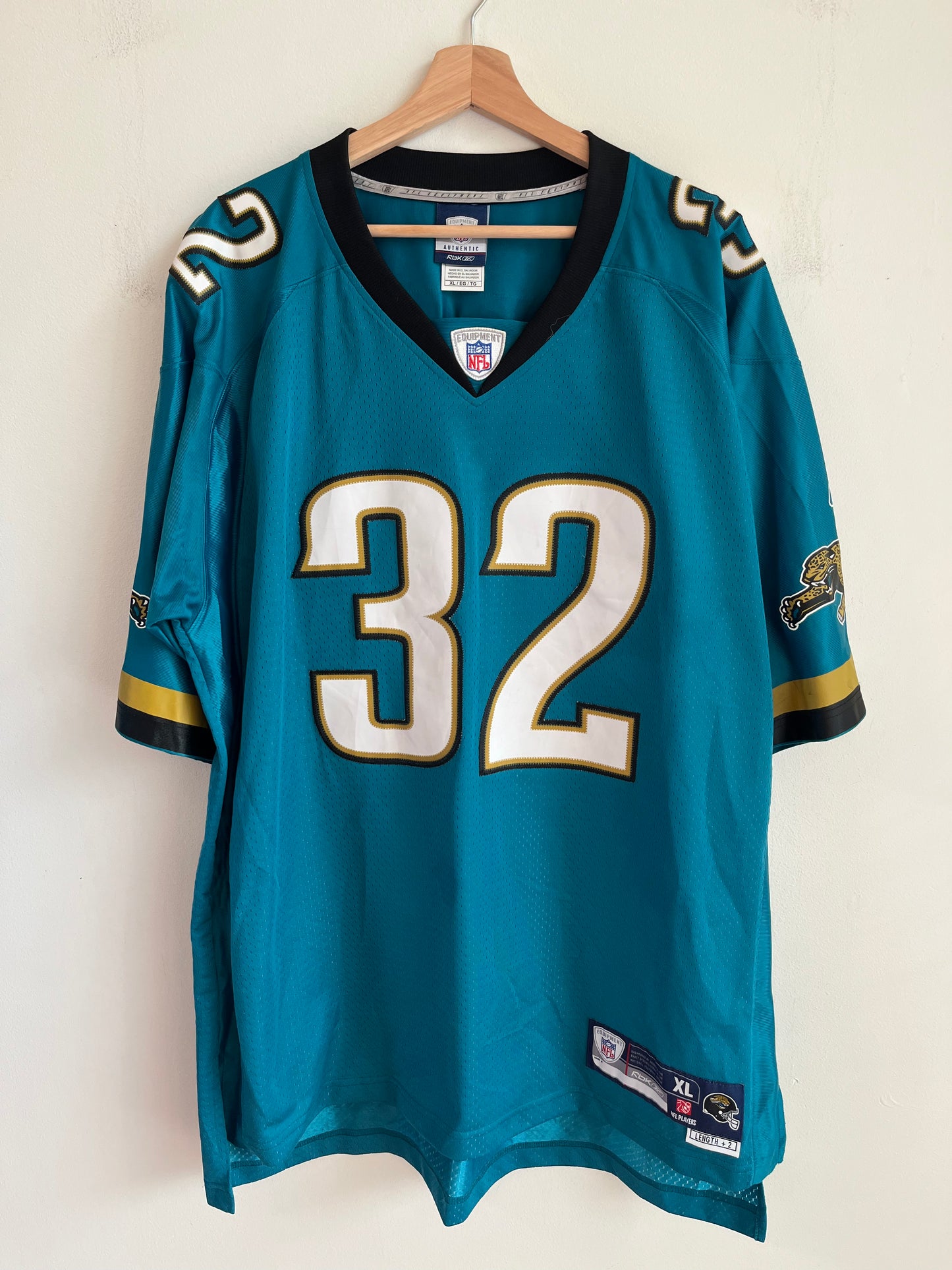 2008 Jacksonville Jaguars Maurice Jones-Drew Stitched Reebok Jersey (XL)