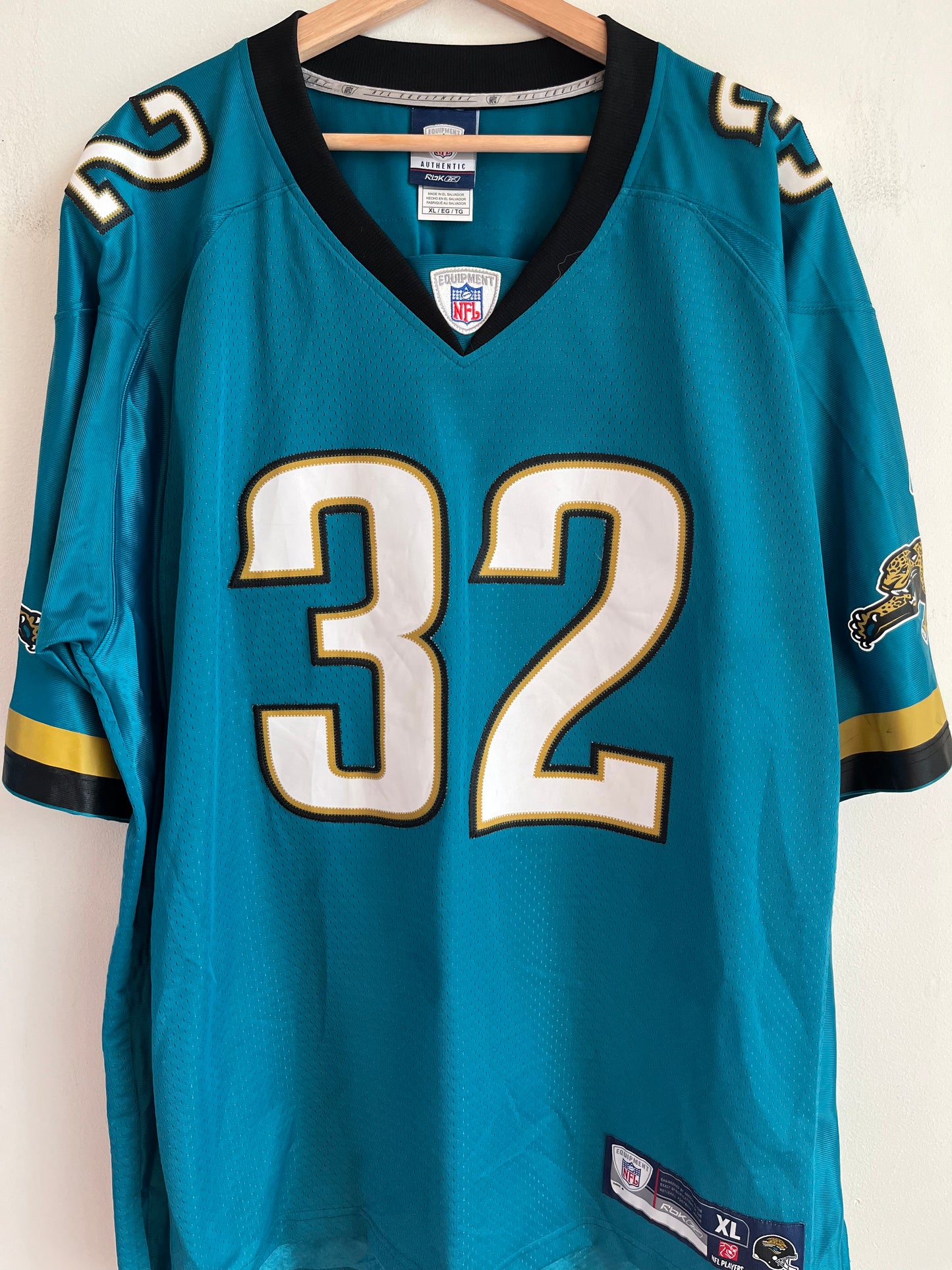 2008 Jacksonville Jaguars Maurice Jones-Drew Stitched Reebok Jersey (XL)